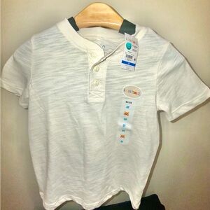 Garanimals White Button Down Kids Shirt